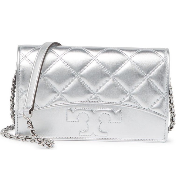 🔥🔥🔥TORY BURCH Savannah Chain Flat Wallet